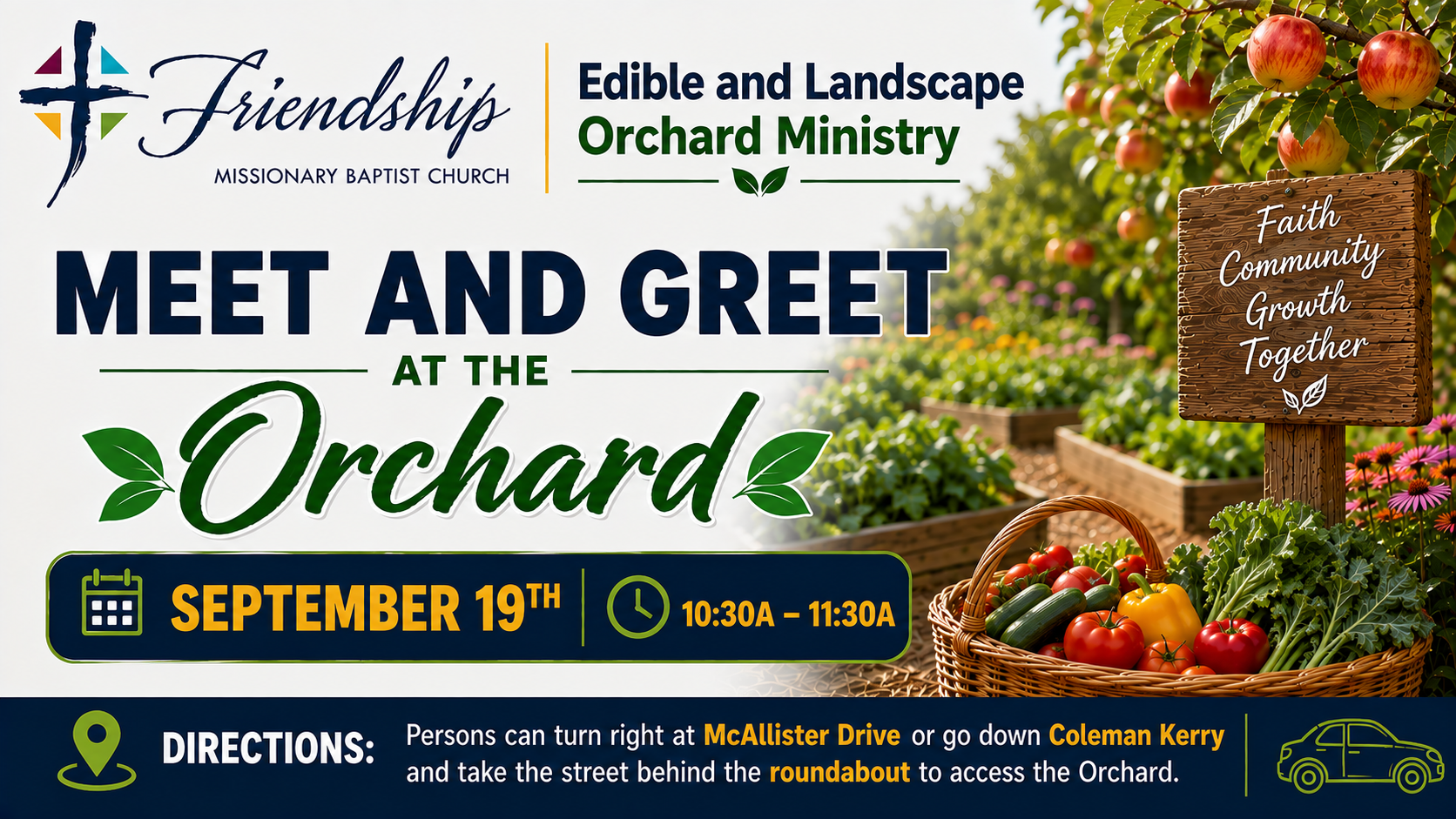 Edible and Landscape Orchard Ministry